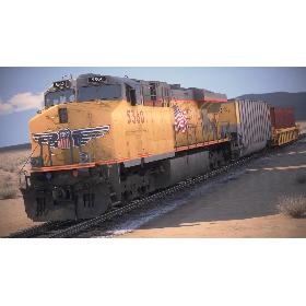 Modern Union Pacific Train